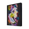 Colorful Siberian Husky 2x2