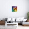Colorful Flower 1x1 board Preview